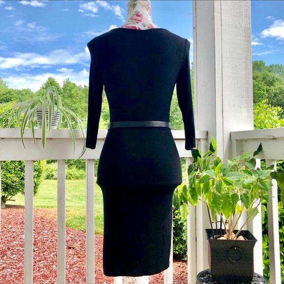 Black Jersey Bodycon - Picture 4 of 4